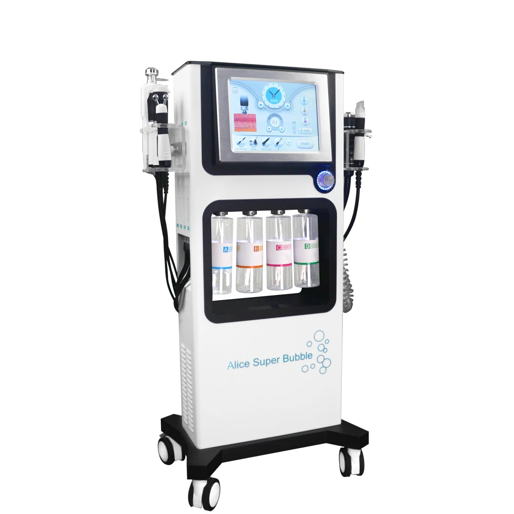 

Multifunctional 7 In 1 H2O2 Aqua Water Dermabrasion Alice Samll Bubble Oxygen Jet Peel Beauty Skin Care Machine
