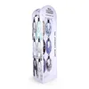 Template 4 Side Floor Paper Cardboard Hanging Hook Display for Scraf/Hat
