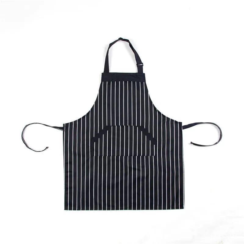 

Adjusstable 35%cotton 65% Poly Customized Butcher Stripe Apron