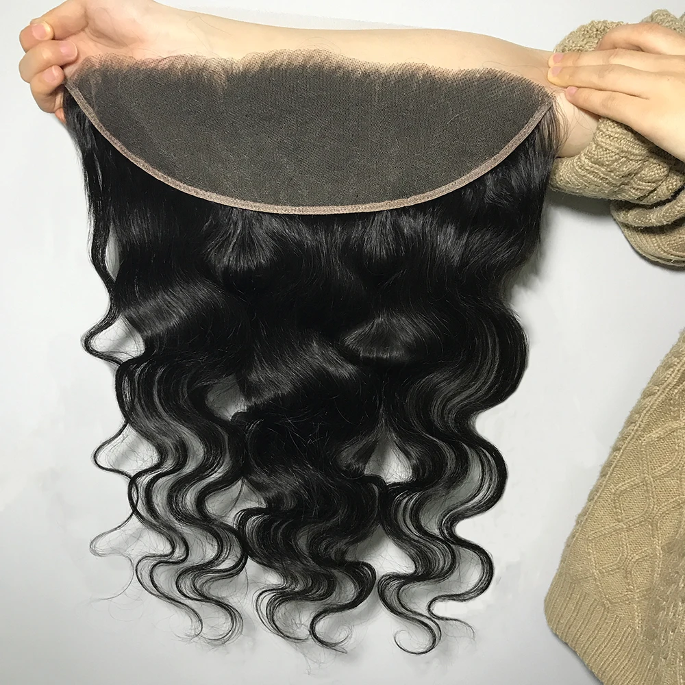 

Hot Sale 13x4 Straight Frontal Straight Frontal,Virgin Brazilian Hair ,Invisible Human Hd Frontal