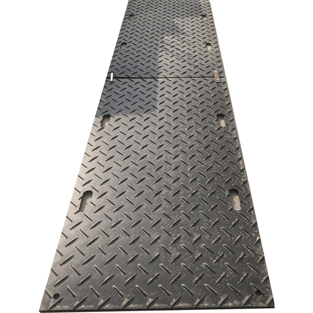 How to Prevent Construction Equipment from Getting Stuck in Mud - Heavy duty paving board in action