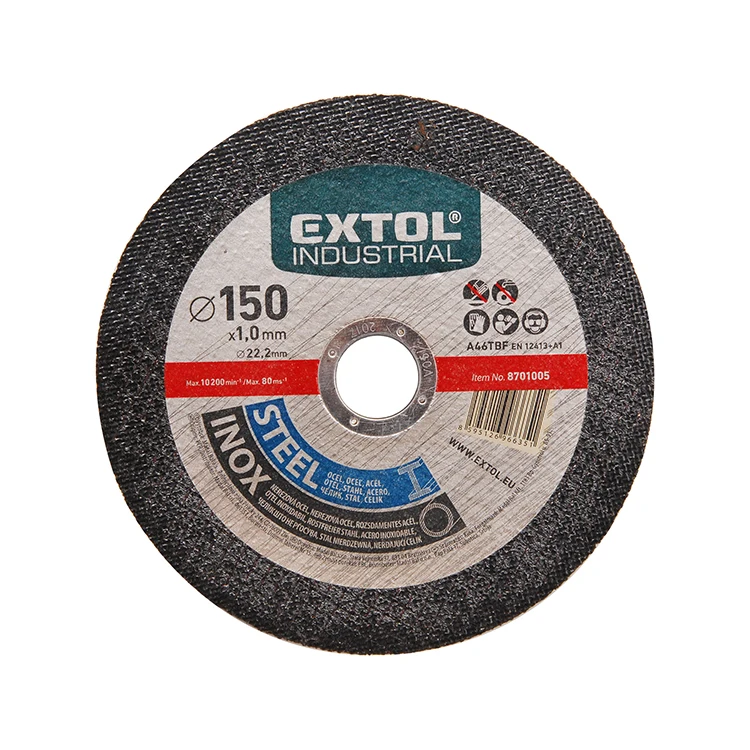 8701005 Extol Industrial Long Lifetime Professional Quality Abrasive Cutting Disc Cutting Wheel