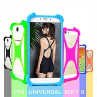 

3.5 4 4.3 4.7 5.0 5.5 6.5 Inch Universal Silicone Cell Mobile Phone Bumper Case Back Cover