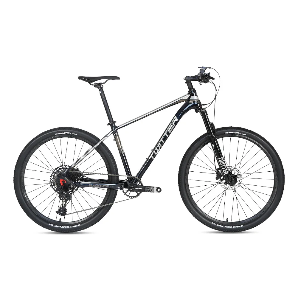 

Factory Sale BLACKHAWKpro SX-12 Speed Alloy Mountain Bike Thru-axle 12*148mm MTB Mountain Bicycles, Black red/black blue/black silver