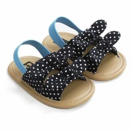 

Hot Sale Summer baby shoes Infant Canvas Sandals, Blue/black/red