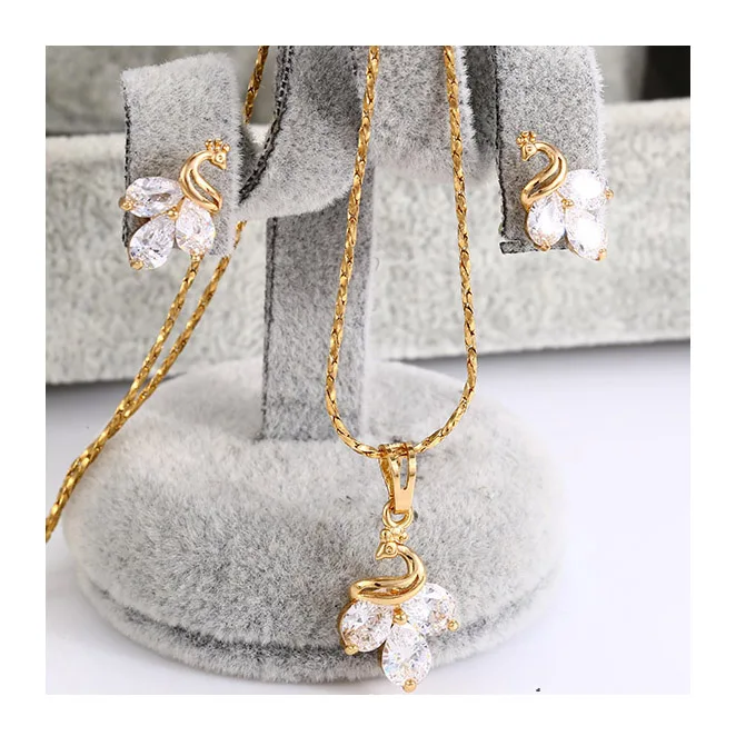 

61976-Xuping Fashion Woman Jewelry Set with 18K Gold Plated