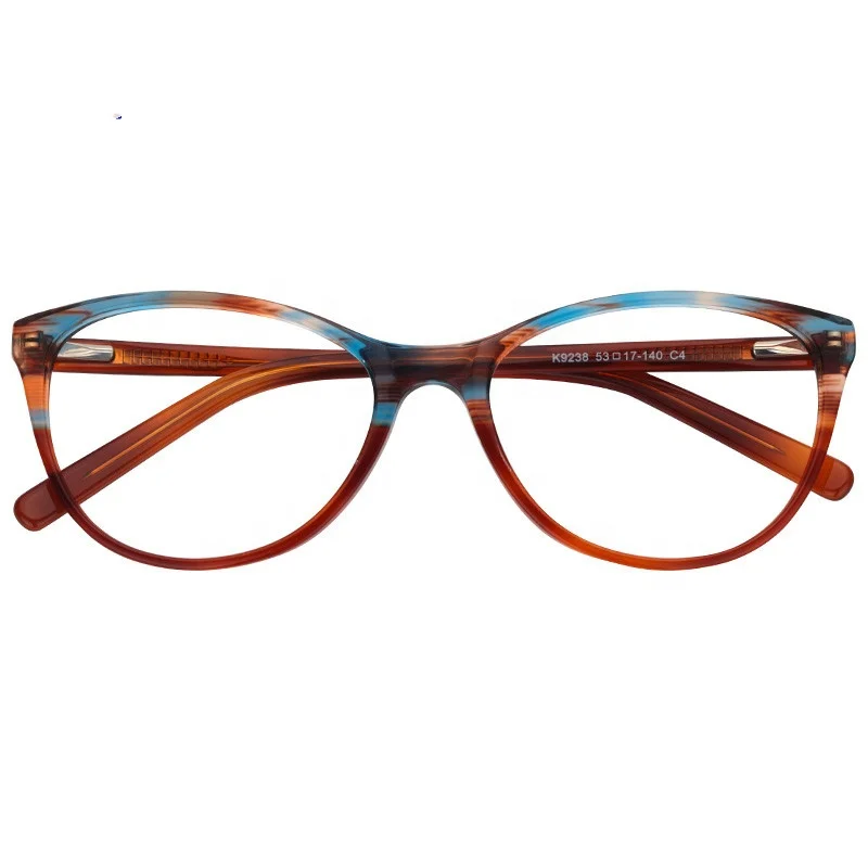 

Custom Logo Fancy Cat Eye Women Optical Eyeglasses Spectacles Frame Eyewear