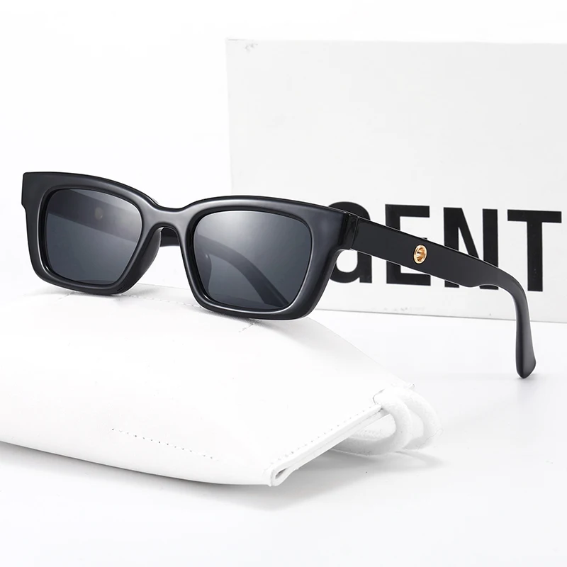 

fashion sunglasses newest 2020 Small frame square sunglasses unisex Rectangle Web celebrity sunglasses