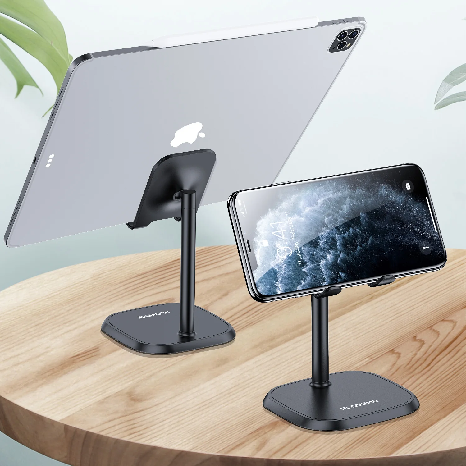 

FLOVEME New Adjustable Cellphone Stand Mobile Phone Table Holder for Desk
