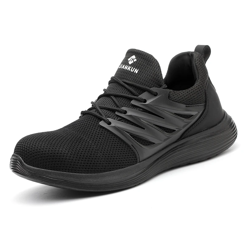 

2021 New Steel Toe Anti-smashing Puncture Boots Light Comfortable Non-slip Work Safety Shoes For Mens