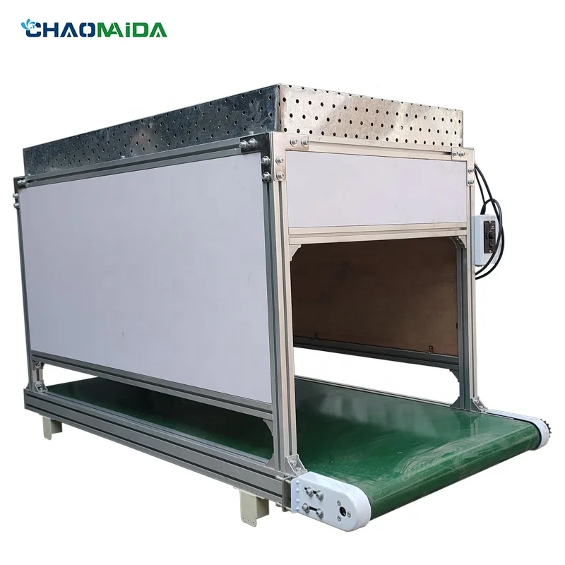 

Home appliance accessories transportation production line Cooling line Air curtain machine cooling conveyor