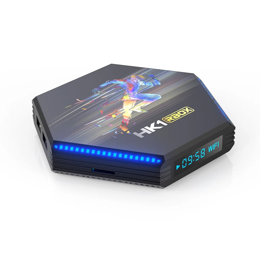 

2021 RK3566 TVBox DDR4 4GB 8GB RAM 64GB Dual WiFi BT 4.1 Gigabit Ethernet HK1 Rbox R2 8K Smart Android TV Box