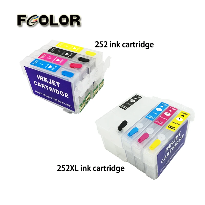 252xl Empty Refillable Ink Cartridge For Epson Wf 7210wf 7710wf 7720 Printer Buy Empty 6146