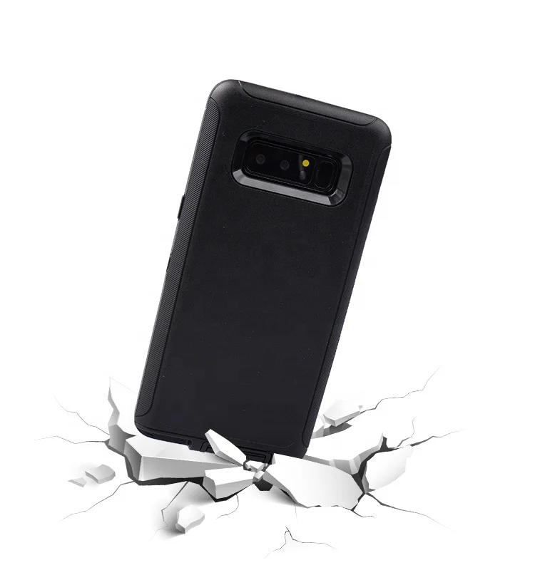 
High Quality anti shock Defender hybrid case phone armor for Samsung Note 8 
