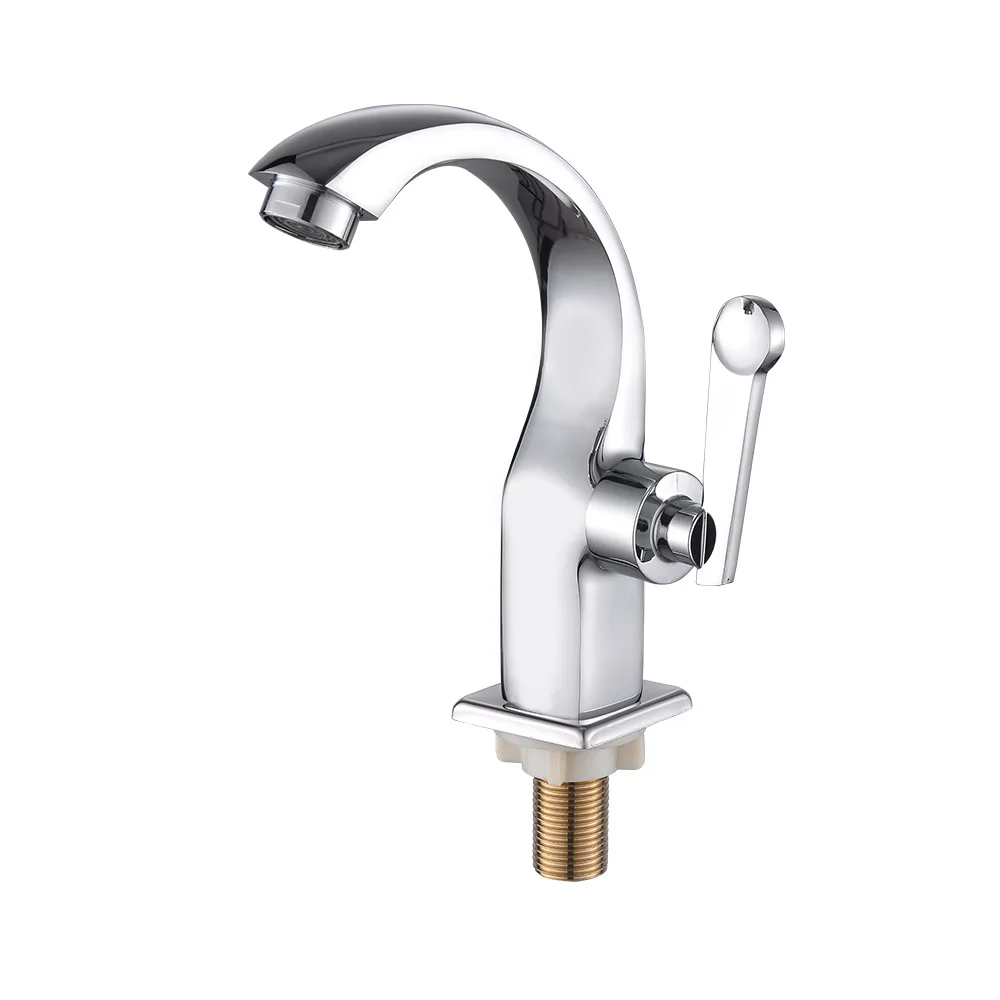 
Factory Price Single Cold Zinc Alloy Basin Faucets 