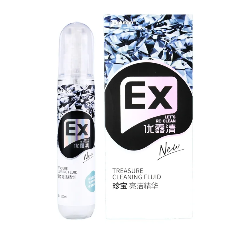 

Hot selling nano jewelry cleaning water foam jewelry cleaner spray eco friendly