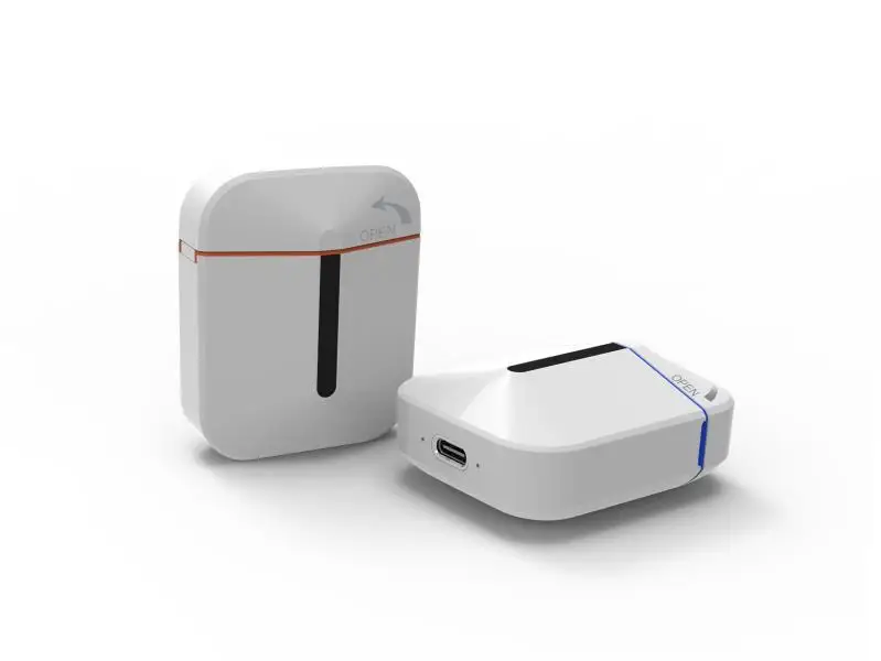 High quality H21T waterproof with indicator blue tooth mini TWS wireless sports earbuds