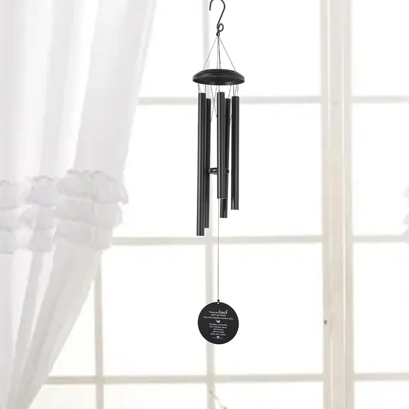 

hot selling European-style 42-inch five-pipe commemorative wind chimes Garden Decoration Outdoor Clearance Bereavement WindChime
