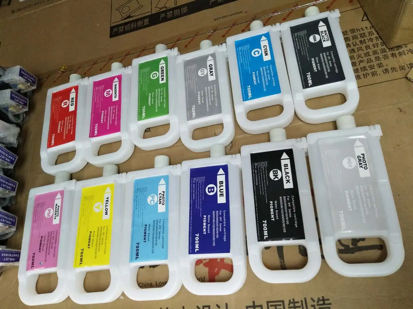 19 Years Factory Experience Pigment Compatible Ink Cartridge For Canon