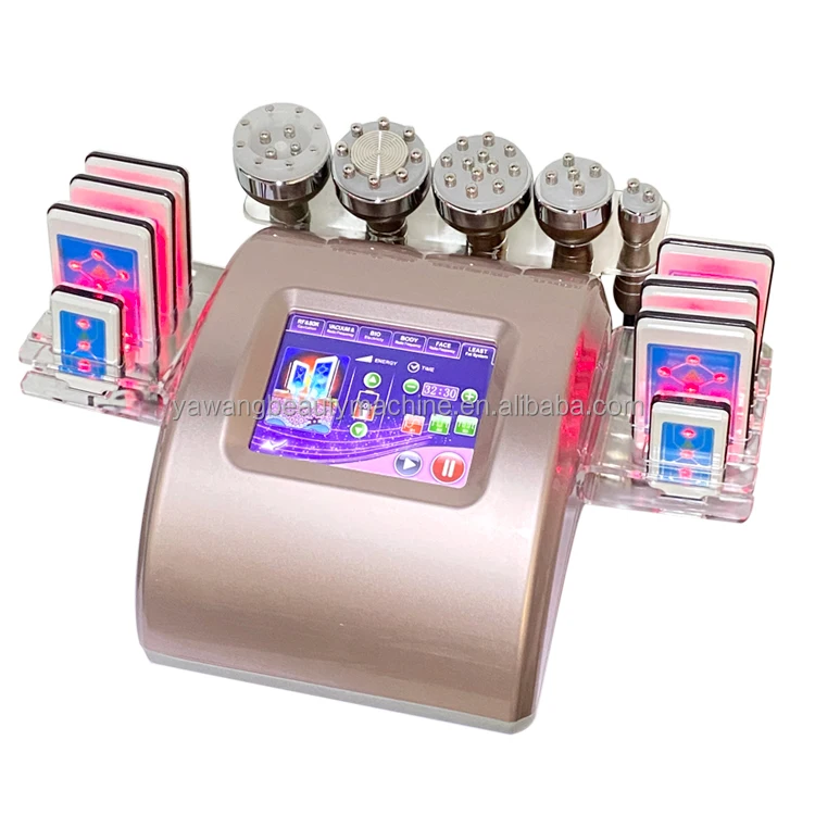 

Sales Top sale 6 IN 1 Cavitation Lipolaser Slimming Machine/80k cavitation slimming machine
