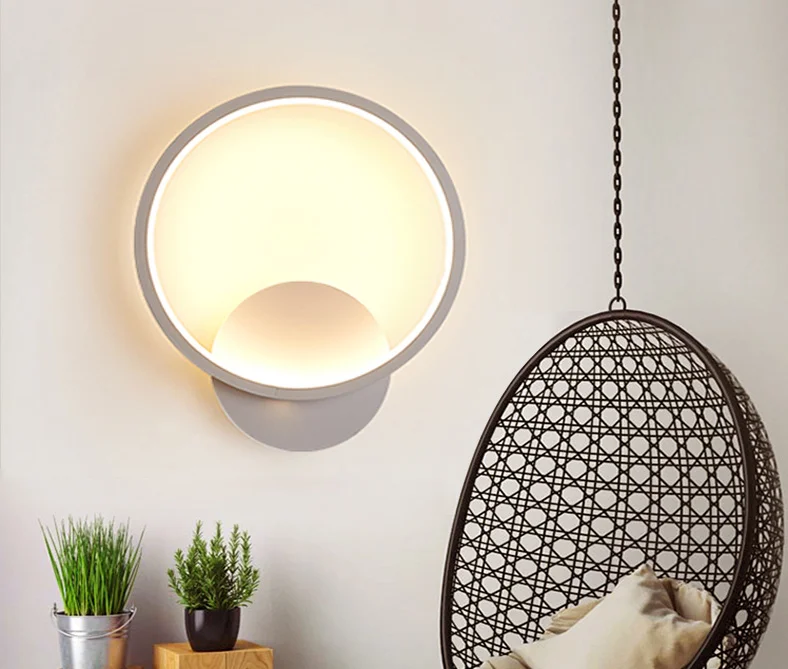 led aisle lamp creative 18watt bedroom study bedside balcony corridor led wall lights