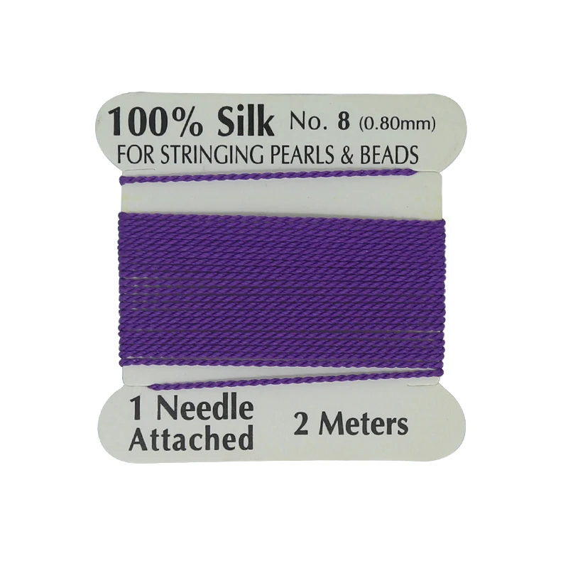 

Xuqian  Handmade Customizable Wholesale Factory Price Supply 100% Natural Silk Cord Plum Jewelry Silk Cord