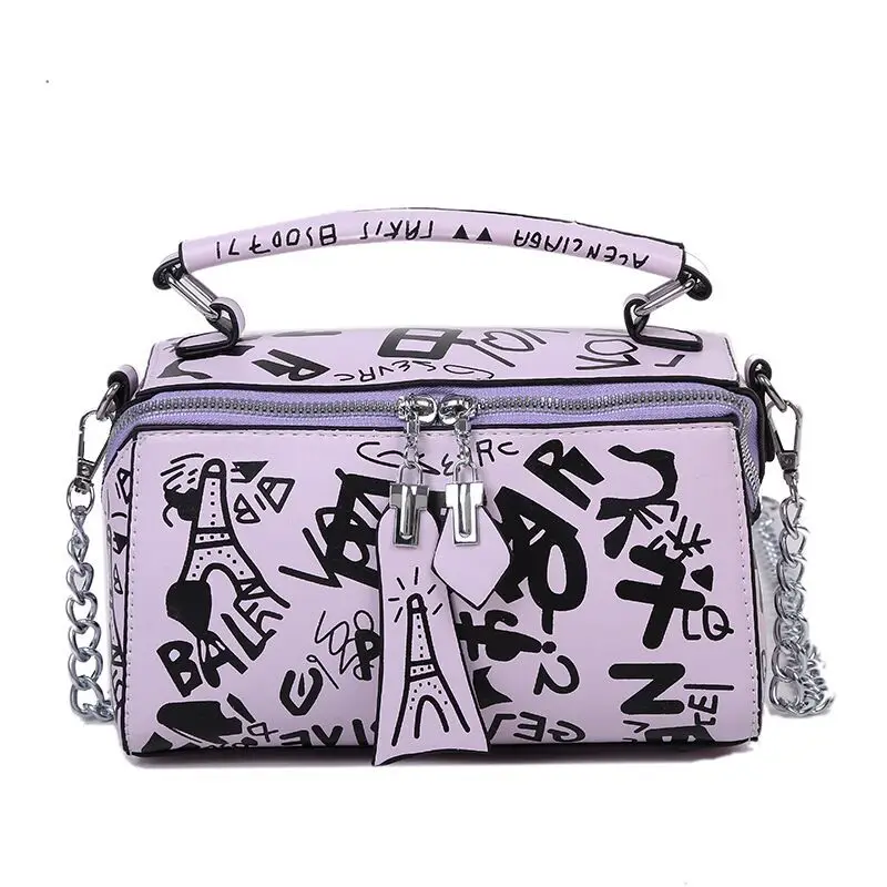 

Wholesale Large Crossbody Shoulder Bag Designer Handbags Famous Brand Graffiti Bag Purse And Handbags Women, 5color