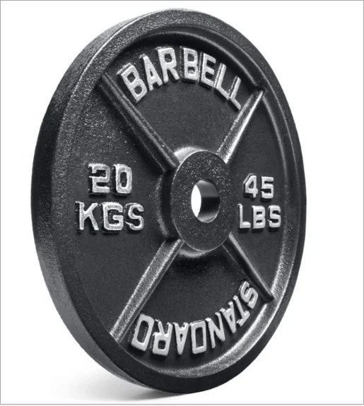 

wholesale commercial cast iron standard fitness power training weight plates in pounds