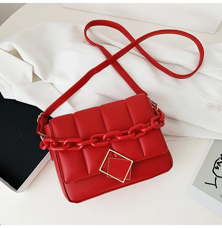 High Quality Fashion French Style Pu Leather Handbag Women Ladies ...