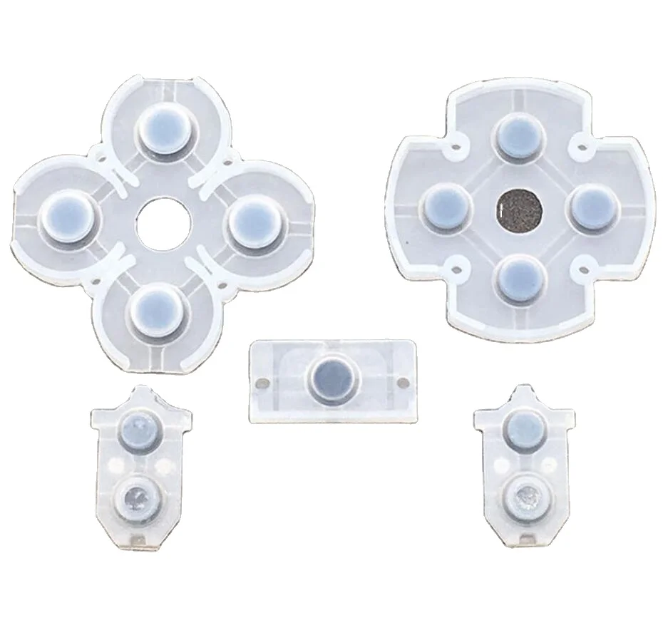 

Soft Silicone Conductive Rubber Button Pad For Play Station 4 for PS4 Controller JDS-030 JDM-030 New Version Rubber Button