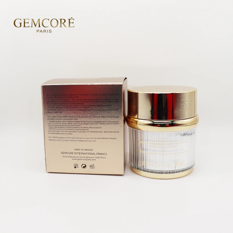 

Repairs shiny skin tighten pores beauty nourishing essence cream, White