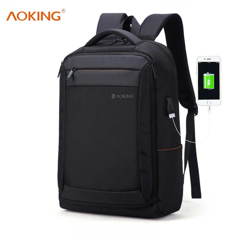 

Aoking high visibility 3-way 15 inch smart bag back pack laptop charging backpack sac a dos with usb charger