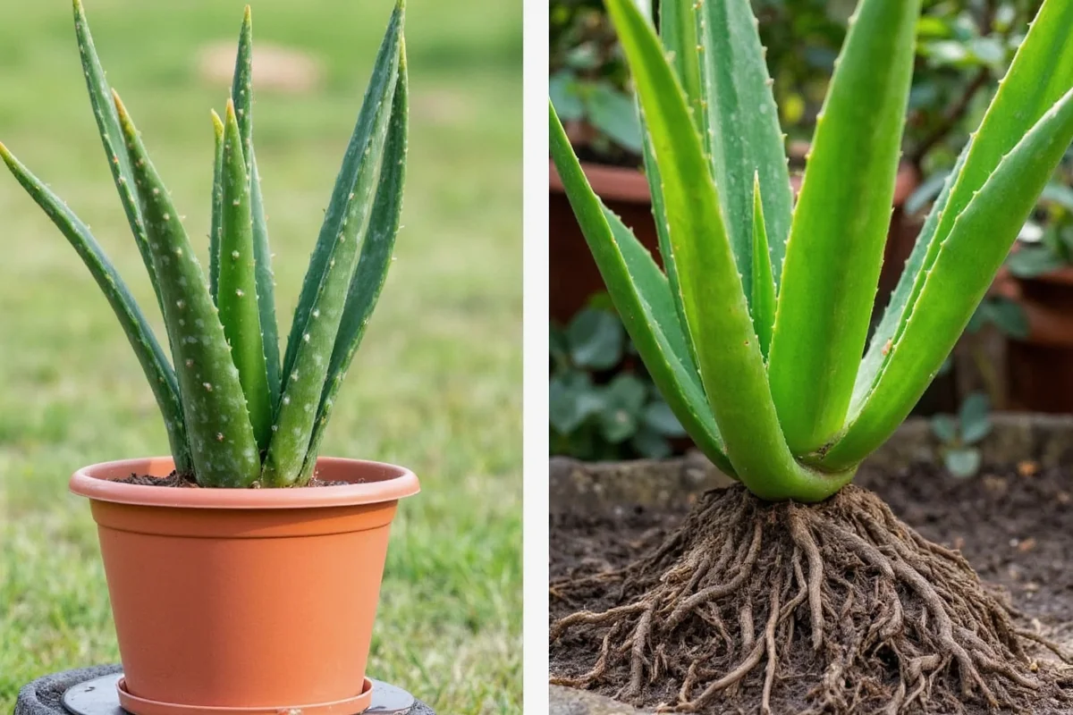 how to root an aloe vera plant