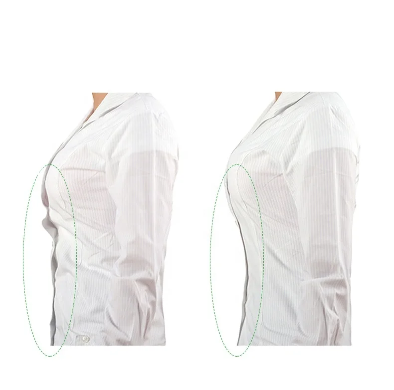 

18pcds Anti-glare neckline fixed tape invisible transparent nipple