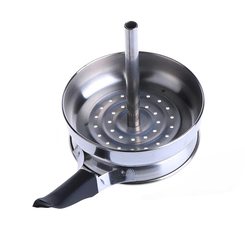 

Metal Alloy Mesh Charcoal Holder for Hookah Shisha Using Bowl, Silver