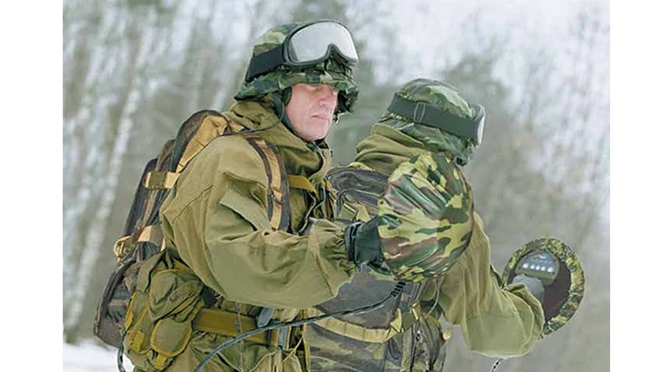 Backpack Manual Mine Detector INT-E003 for Demining