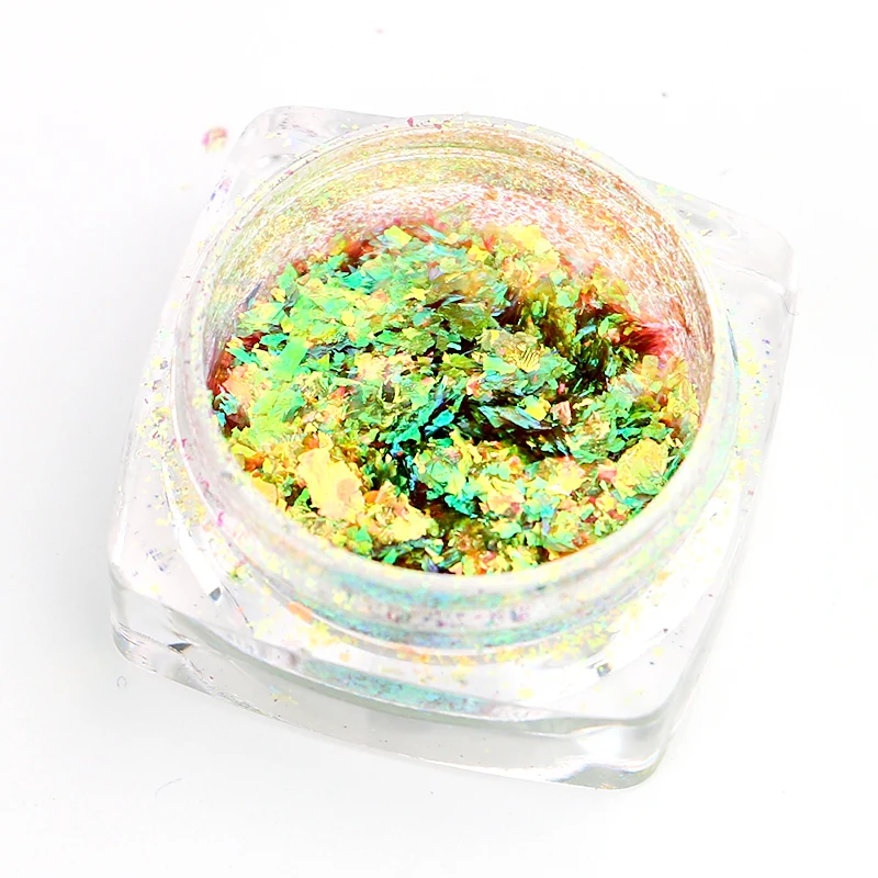 

Private Label Iridescent Chunky Flakes For Festival Eye Make Up, Silver
