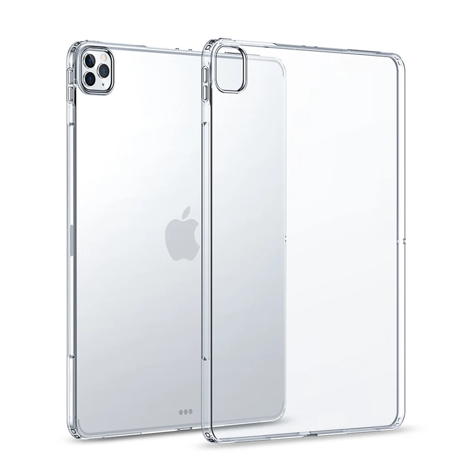 

For ipad 12.9" Case, HOCAYU Clear Phone Case for iPad Pro Mini Air 2020 2019 2018 11" 10.5" 9.7" 7.9" Flexible Bumper Cover
