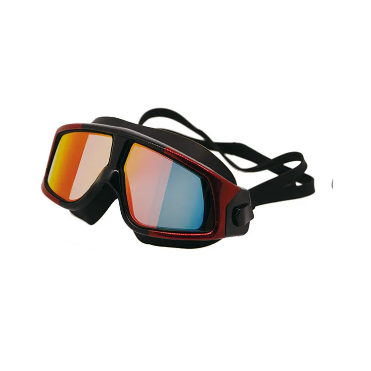 

Reasonable Price New Type and high quality swim goggles swimming pool glass panels, Yellow/red/black