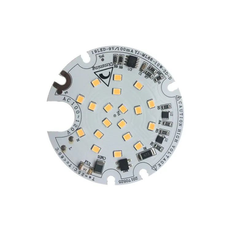 3 years warranty High quality 10W  Ra94 CE RoHS Certification 120V ac pcb pcba input led module for LED Downlight