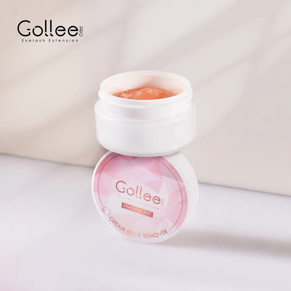 

Gollee Korean lash protein eyelash glue remover ball handy foliage eyelash remover liquid gel make up remover sensitive skin