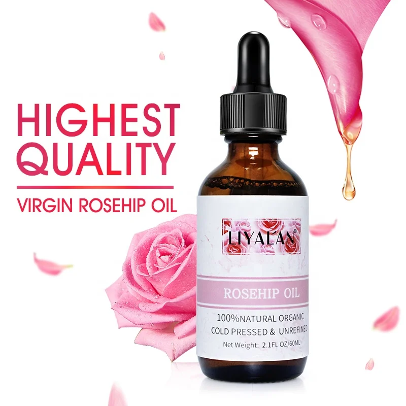 

Custom Cold Press Pure Rosehip Seed Oil For Face Body Hair Care