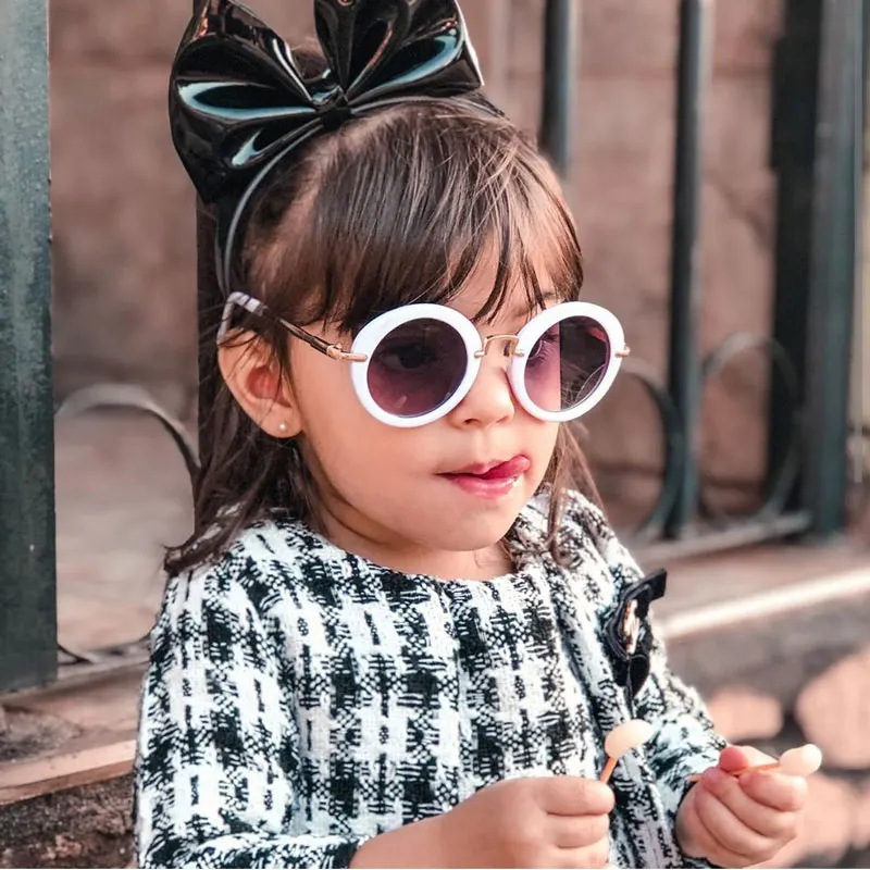 

Y-Not Hot Selling Uv400 Flexible Round Kids Eyewear Flower Kids Sunglasses 2021 Custom Logo Sunglasses