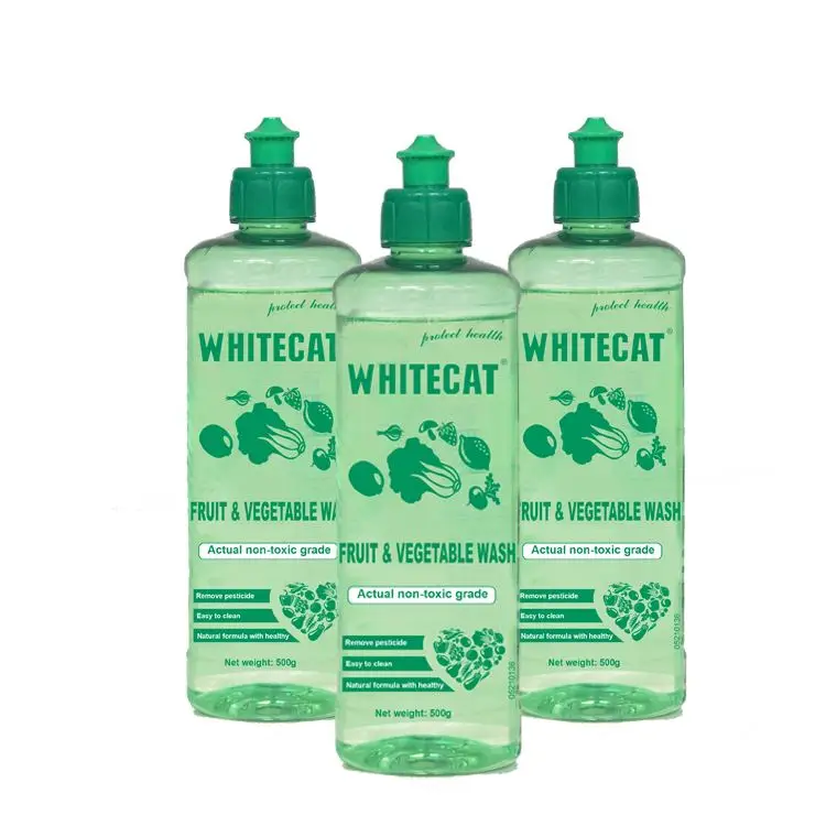 

Customized Brand Cleaning Product Deep Cleaning Fruit And Vegetable Liquid Detergent, Transparent