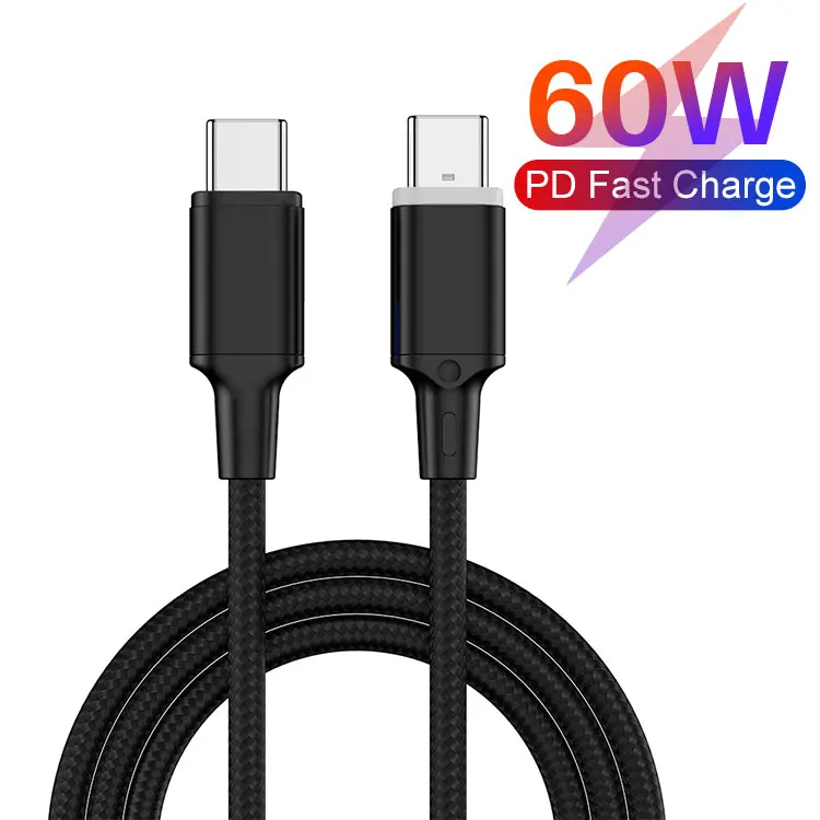 

3A PD 60W fast charging C to C For Samsung Magnetic usb wire tipo C magnet Ladekabel Magnetic USB C to C data cable, Red, black or oem