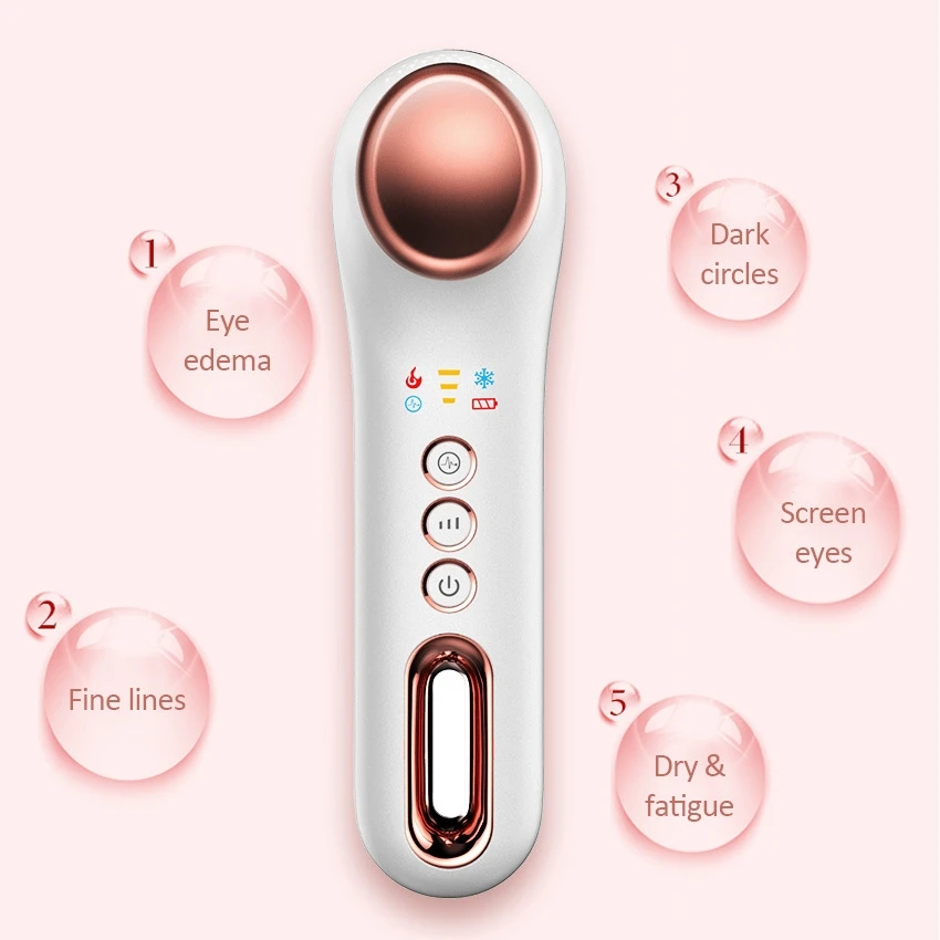 

wholesale electric anti wrinkle vibrating ion eye heated care massage micro vibration eye massager