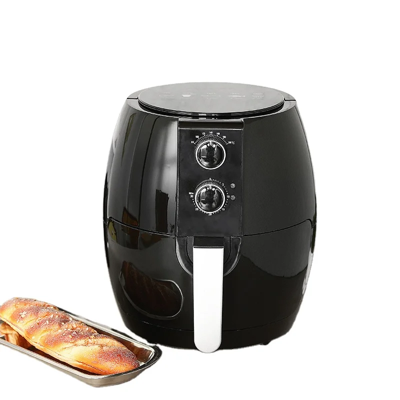 

Best Price 4.5L Air Fryer Toaster Oven Dishwasher Safe Fit For 2-4 People Without Oil Auto Shut Off Feature