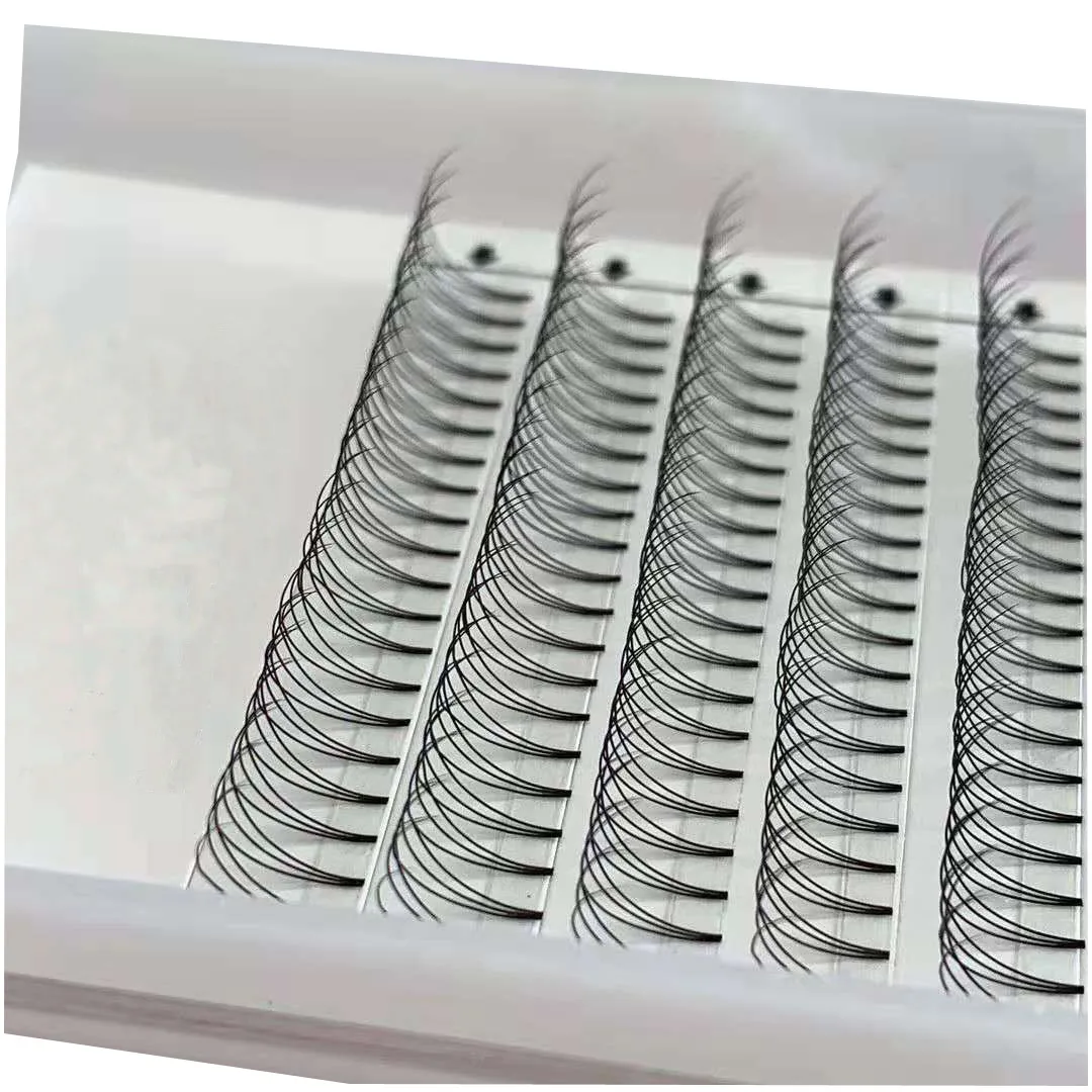 

3D 4D 5D 6D pre made volume eyelash extension faux mink pre made volume, Black