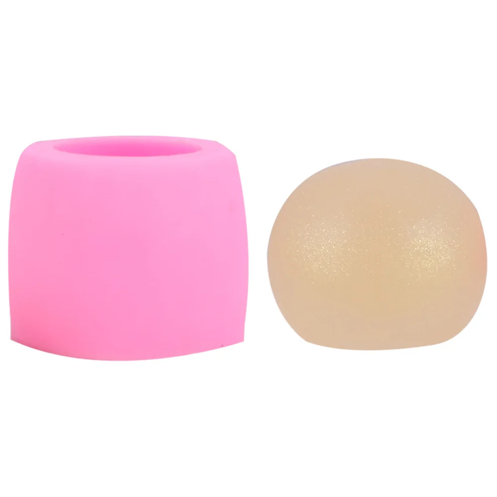 

3D round sphere silicone mold cake chocolate ice cube mold jewelry decoration craft mold, Pink