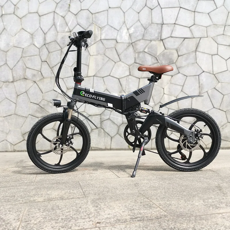 

European Warehouse Eco-flying Limited 2 Wheels Electric Bicycle 36V 250W City Adult Electric Bicycle, Grey+black, red+black